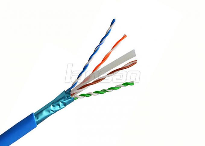 Крытый FTP 0.57mm CCA 1000ft кабеля Lan Cat6 для графического CE изображения одобрил